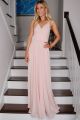 Tie Back Gown Blush