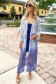 Ombre Lace Cardigan Periwinkle