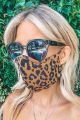 Comfort Leopard Print Mask Leopard
