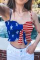 Stars & Stripes  Crop Top