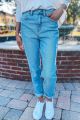 High Rise Mom Skinny Jean Light