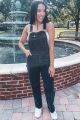 Denim Overall Black