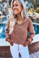 Collared & Cropped Sweater Camel