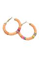 Striped Hoops Peach
