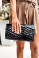 Woven Clutch Black