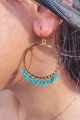 Beaded Earrings Turquoise