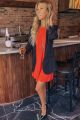 Round Hem Shift Dress
