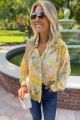 Floral Blouse Yellow