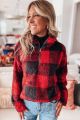 Buffalo Checkered Fuzzy Sweatshirt