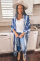 Tie Dye Kimono Blue