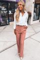 Classic Trousers Wood Pink