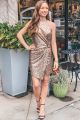Sequin Print Bodycon