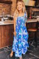 Floral Maxi Blue