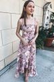Floral Dress Mauve