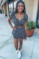 Ruffle Floral Skort