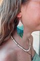 Fringe Earrings Mint