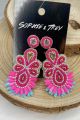 Statement Earring Pink