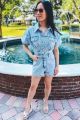 Denim Romper Blue