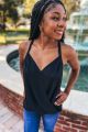 Overlap Tank Black