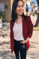 Classic Blazer Maroon