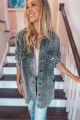 Oversized Corduroy Jacket Olive