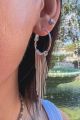 Bar Earrings Silver