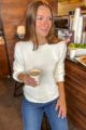 Crochet Detailed Sweater Ivory