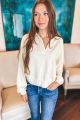 Collared Sweater Off White