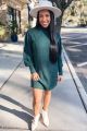 Sweater Dress Hunter Green