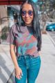 Nashville Cropped Tee Black