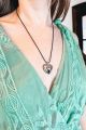 Heart Necklace Silver