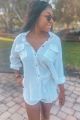 Gauze Blouse White
