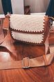 Stitch Detail Shoulder Bag Brown