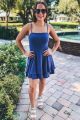 Knot Back Dress Denim