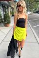 Ruched Strapless Tank