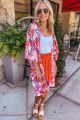 Print Kimono Cream
