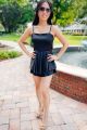 Knot Back Satin Romper Black