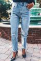 Distressed Slim Straight Medium