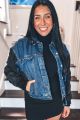 Contrast Denim Jacket Denim
