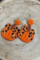Pumpkin Earrings Orange