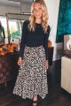 Leopard Maxi Skirt