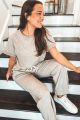 Knit Top Taupe
