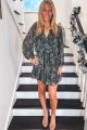 Paisley Dress Green
