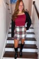 Plaid Skirt