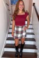 Plaid Skirt