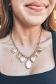 Charm Necklace Gold