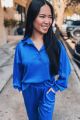 Polo Sweatshirt Blue