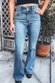 HW Flrae Jeans Blue