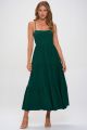 Knot Back Maxi Green
