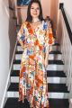 Print Maxi Dress Multi